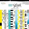 Набор бумаги из коллекции "PRO чувства", 13 листов (April, Россия)