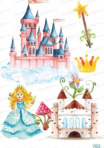 Декупажная карта А4 #763 (My Hobby Point)  