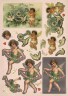 Набор бумаги и высечек из коллекции Викторианский Валентин, 48 листов (Docrafts) 