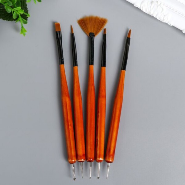 Инструменты для придания формы, набор, 5 шт. 