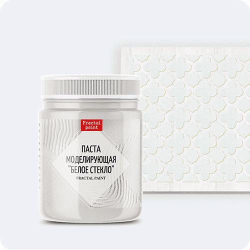 Паста моделирующая «Белое стекло», 30 мл (Fractal Paint) 