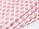 Ткань для пэчворка Riley Blake, коллекция Glam Girl, хлопок 100%, цвет Розовый/Горох, размер отреза по выбору (США) 