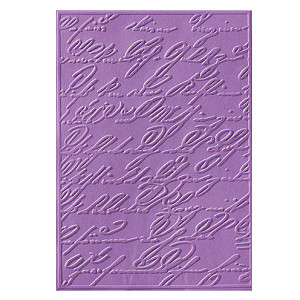 Папка для тиснения "Старинные письма" (EFCO)