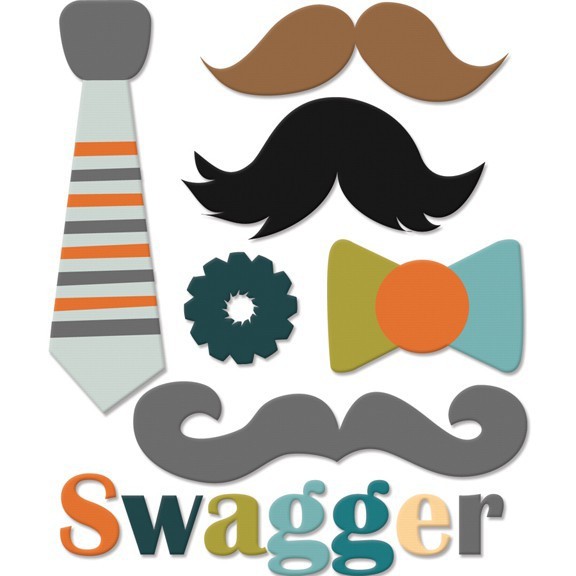 Набор фетровых украшений на клеевой основе "Swagger" (Fancy Pants)