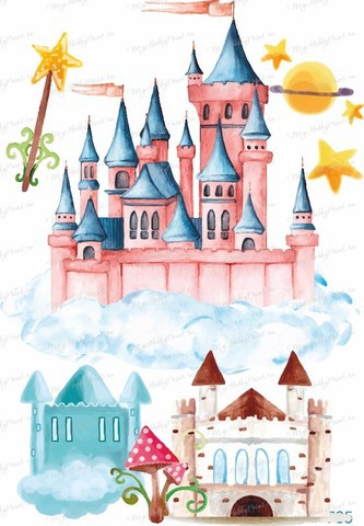 Декупажная карта А4 #765 (My Hobby Point)   