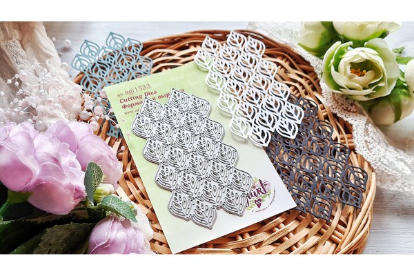 Нож для вырубки фоновый "Лесная филигрань" (Agiart, Россия)