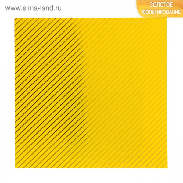 Бумага 15*15 с фольгированием "Яркая жизнь" (Артузор)