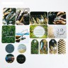 Набор карточек и высечек для творчества из коллекции "На рыбалку!", с серебряным фольгированием, 16 шт. (АртУзор)