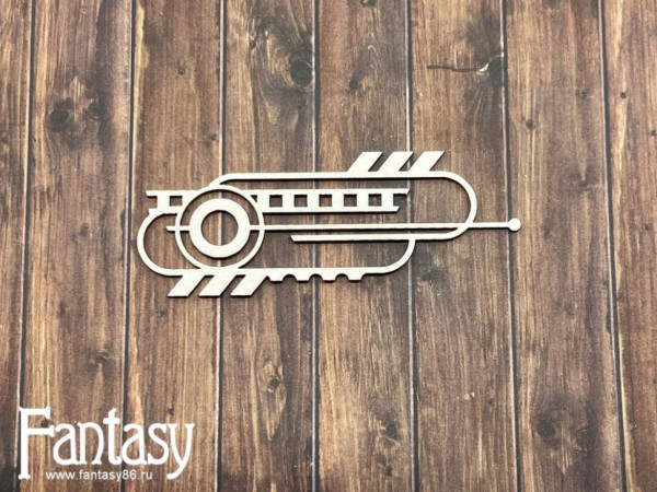 Чипборд "Микросхема" №2638, размер 8*3,2 см. (Fantasy, Россия)