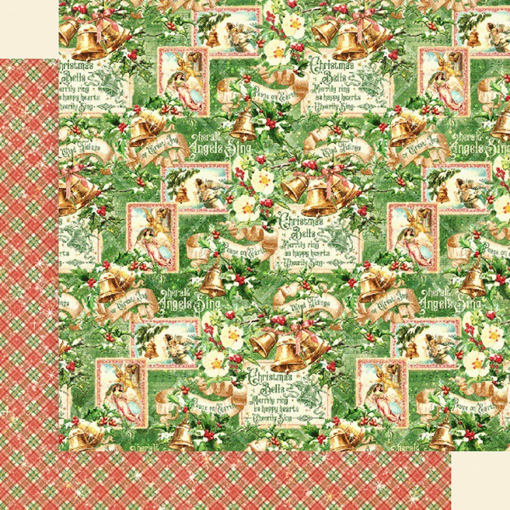 Бумага "Angels Sing" из коллекции Joy To The World (Graphic45)   