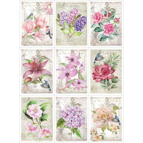 Скрап-карта "Пастель", Карточки, А4 (ScrapMania)