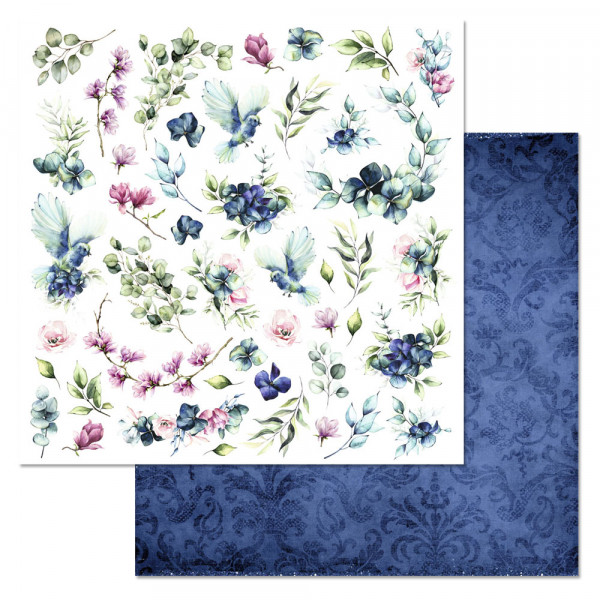 Бумага из коллекции "Весенний этюд" Картинки (для вырезания) (ScrapMania)