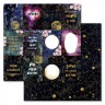 Набор бумаги из коллекции "Тайны вселенной", 12 листов (ScrapMania)