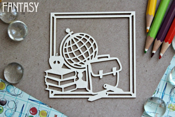 Чипборд из коллекции "Школа" Школа #2 (Fantasy, Россия)