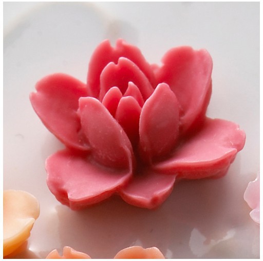 Фишка "Цветок лотоса Ярко-Розовый", 1 штука (Webster's Pages)  