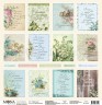 Набор бумаги из коллекции "Дыхание весны", 11 листов (Mona design)
