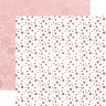 Набор бумаги с розовым фольгированием из коллекции Sparkle, 18 листов (1/2 полного набора) (Kaisercraft) 