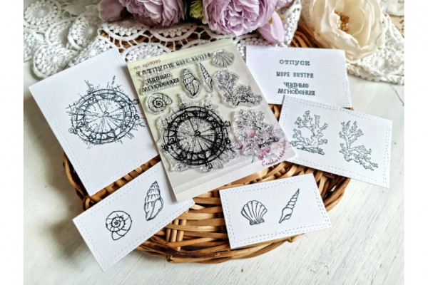 Набор штампов "Море внутри" (AgiArt) 