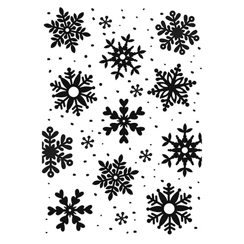 Папка для тиснения "Снежинки" (EFCO)