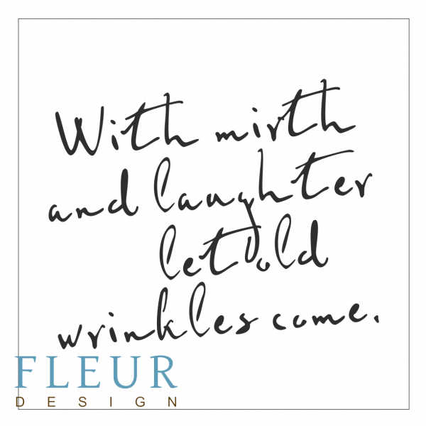 Трафарет "Надпись" (Fleur Design)