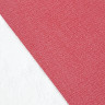 Кожзам переплетный с тиснением "конопля", под ткань, цвет Красный матовый, размер по выбору (Италия)  