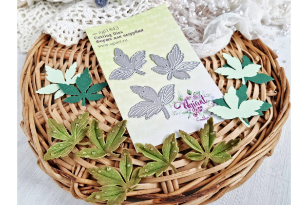 Нож для вырубки "Сочная листва" (Agiart, Россия)