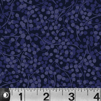 Отрез ткани для пэчворка, коллекция PEPPY "Bear essentials 2", цвет Темно-синий, 50*55 см, 100% хлопок (США)