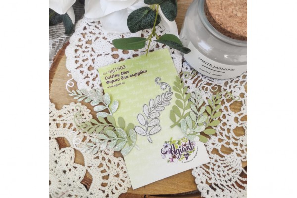 Нож для вырубки "Веточка горошка" (Agiart, Россия) 