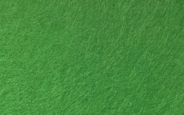 Отрезок фетра размером 20*30 см, жесткий, цвет Зеленый