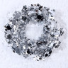Проволока декоративная для творчества "Снежинка", длина 5 м, цвет: Серебро