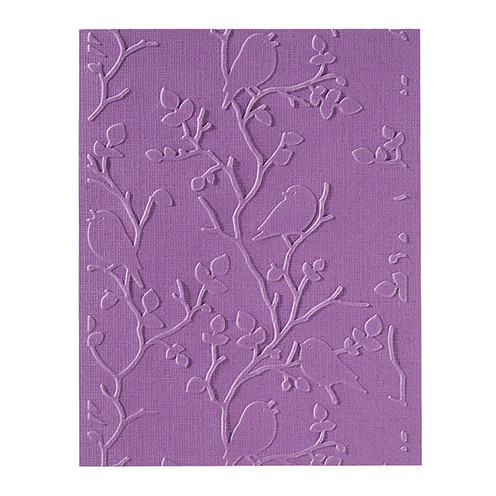 Папка для тиснения "Птицы на ветках" (EFCO)