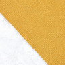 Кожзам переплетный с тиснением "конопля", под ткань, цвет Желтый матовый, размер по выбору (Италия)  