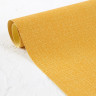 Кожзам переплетный с тиснением "конопля", под ткань, цвет Желтый матовый, размер по выбору (Италия)  