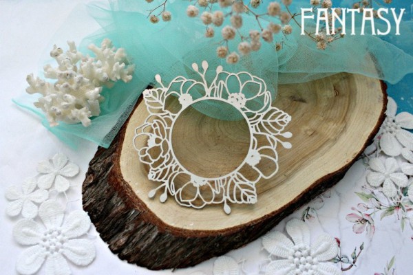 Чипборд из коллекции "Ботаника" Рамочка #522 (Fantasy, Россия) 