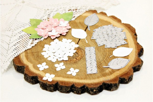 Набор ножей для вырубки "Соцветие гортензии" (Agiart, Россия)