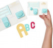 Доска для создания букв и цифр Mini Alphabet Punch Board (WeRMemory Keepers)